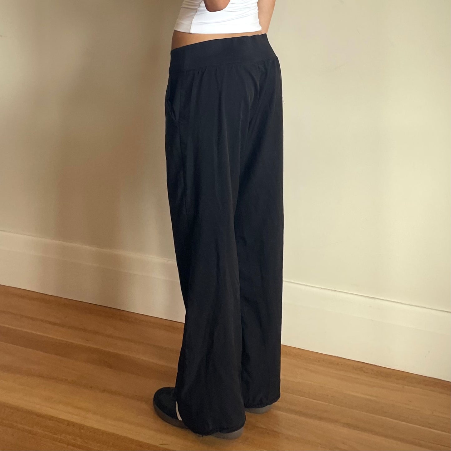black Puma pants