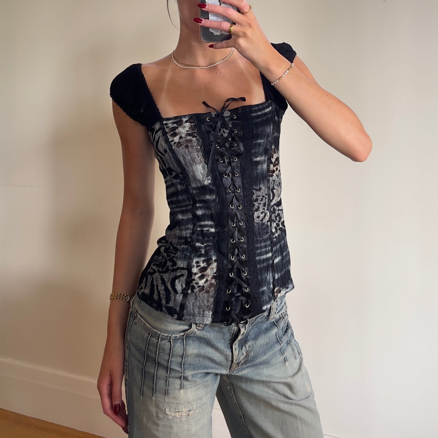 deadstock lace top