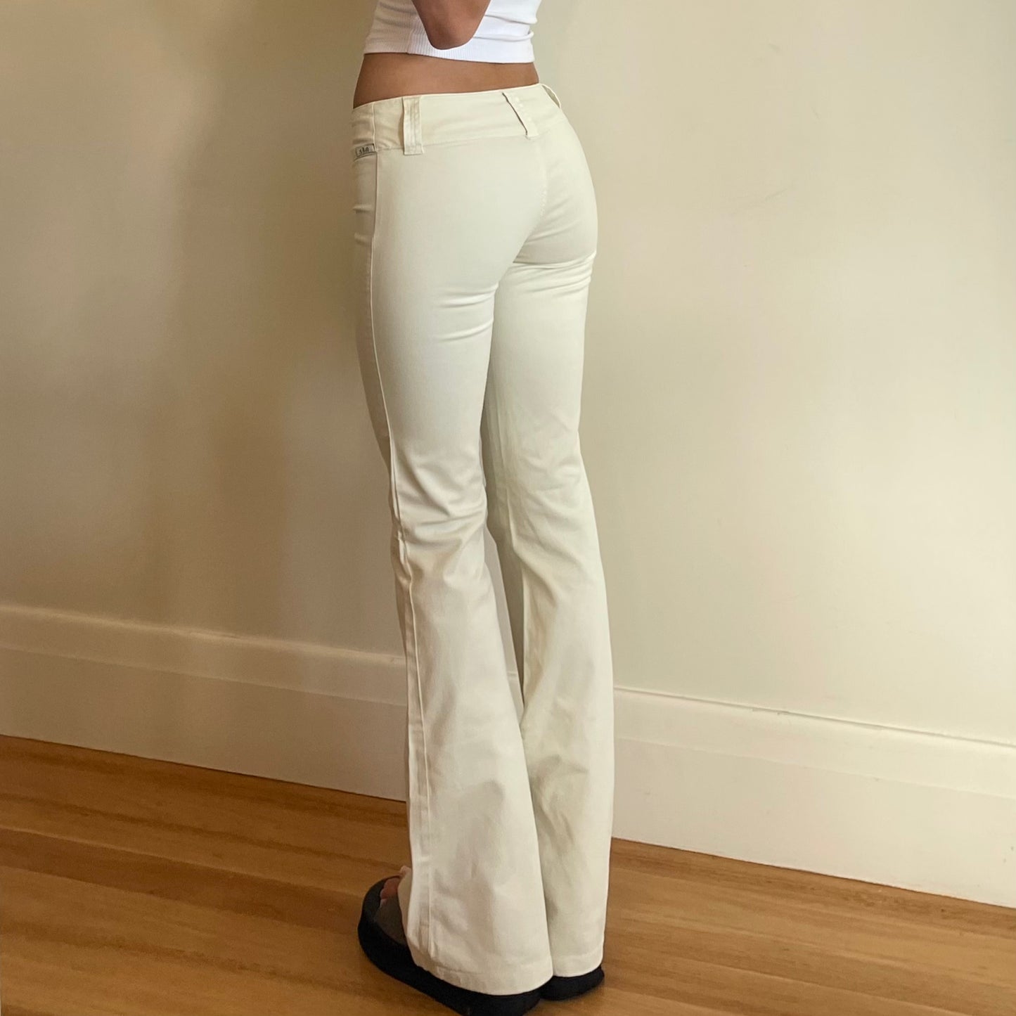 90s low rise flared trousers