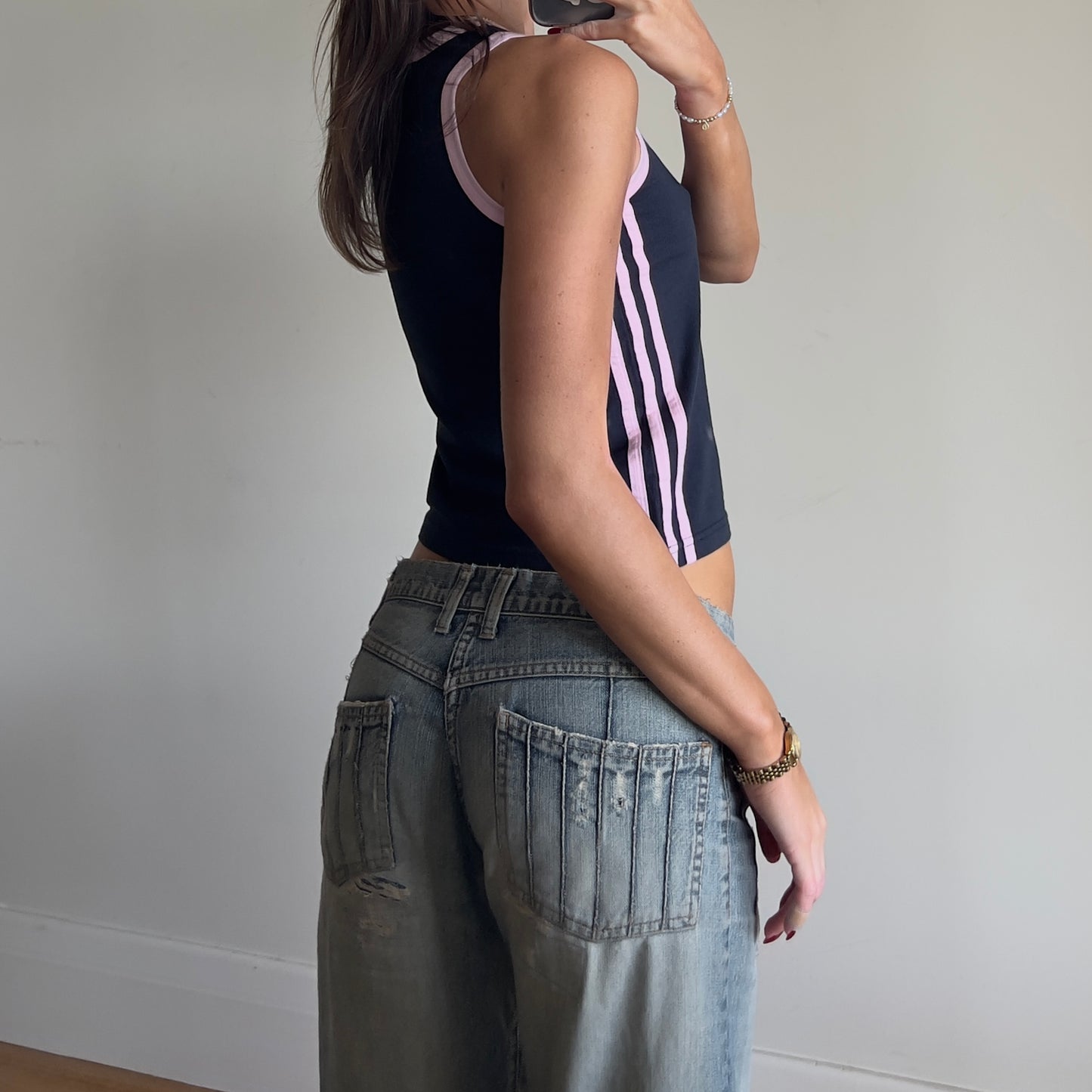 graphic Adidas tank
