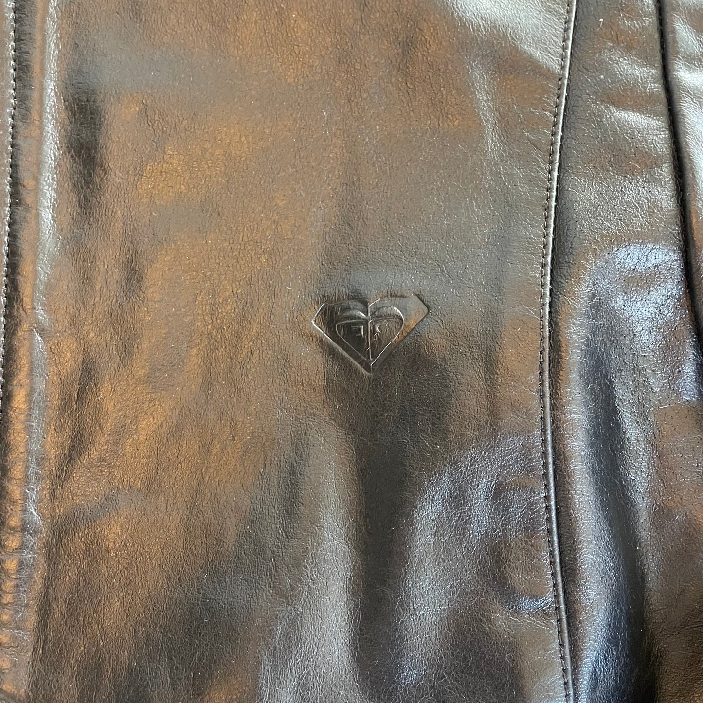 vintage Roxy leather jacket