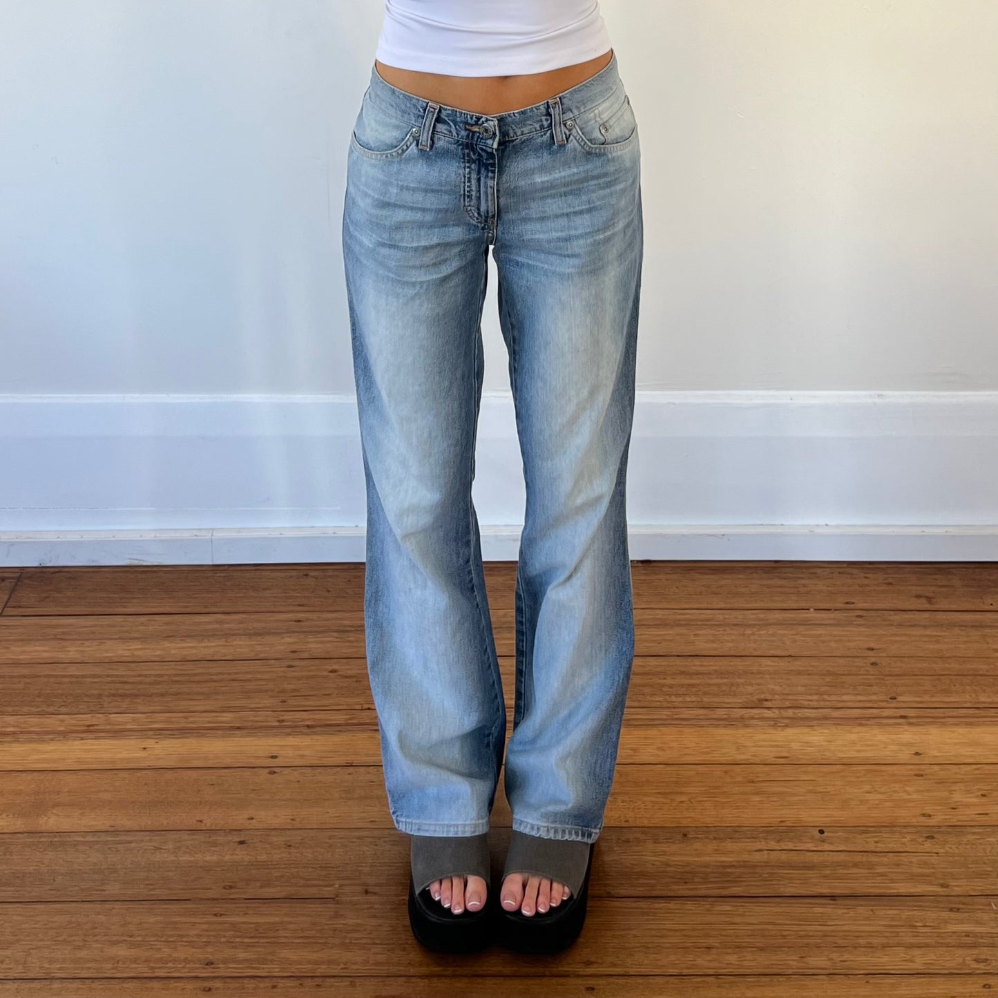 baggy denim jeans