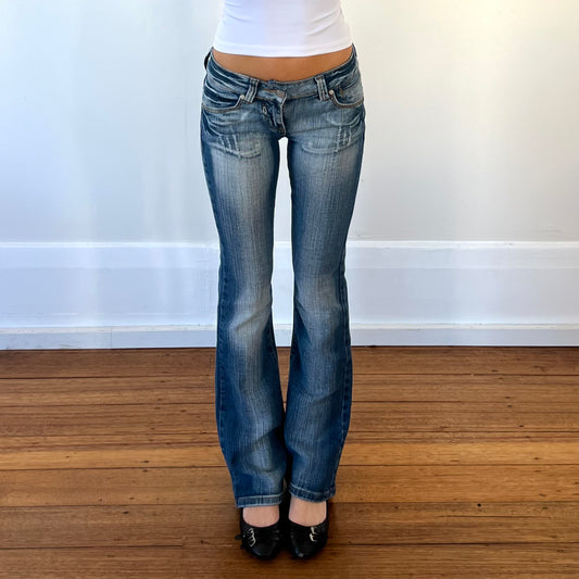 bootcut denim jeans