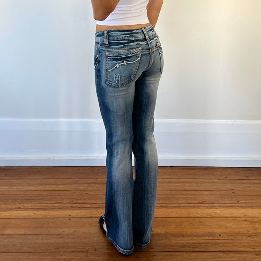bootcut denim jeans