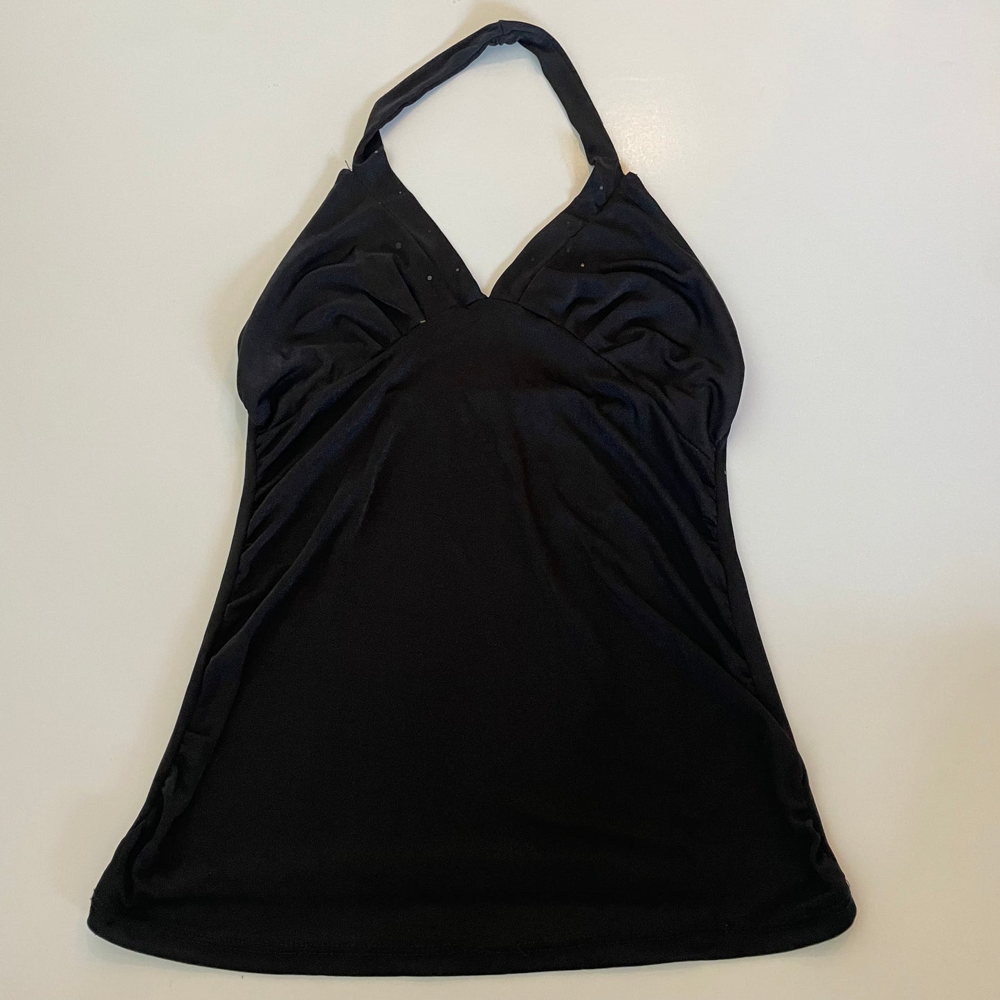 black halter top