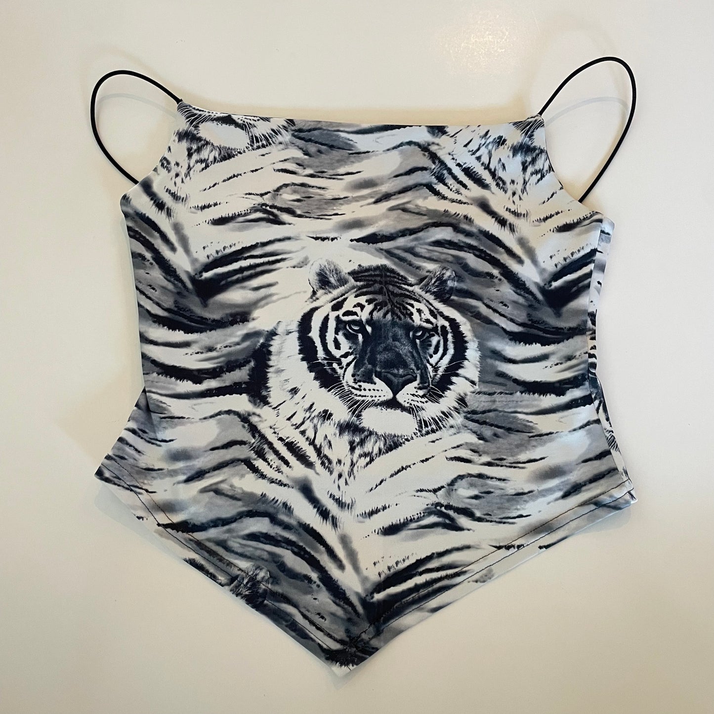 90s tiger print cami