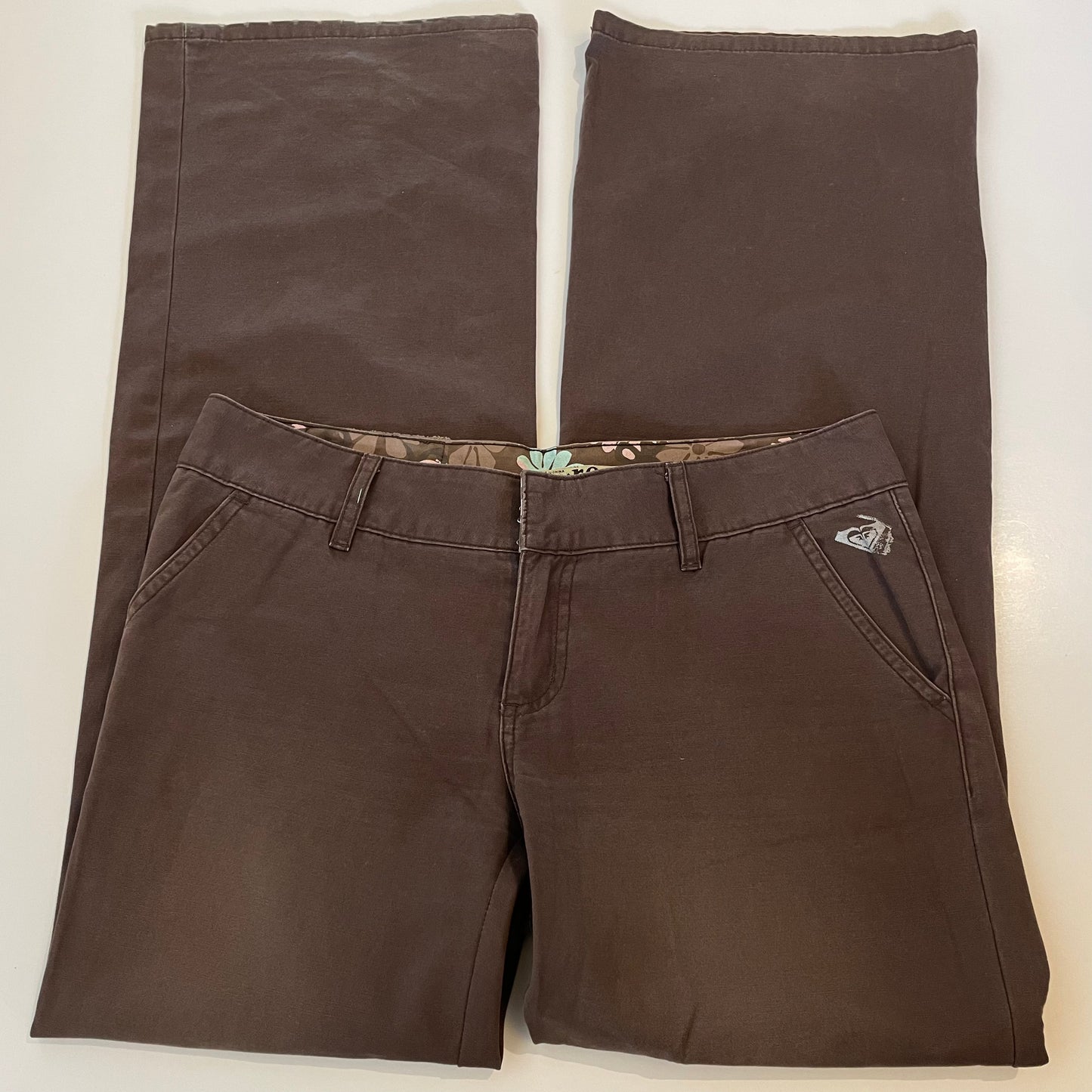 2000s brown Roxy pants - Size AU 10