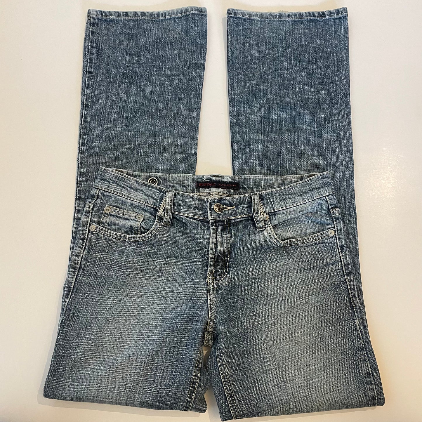 y2k low rise bootcut jeans