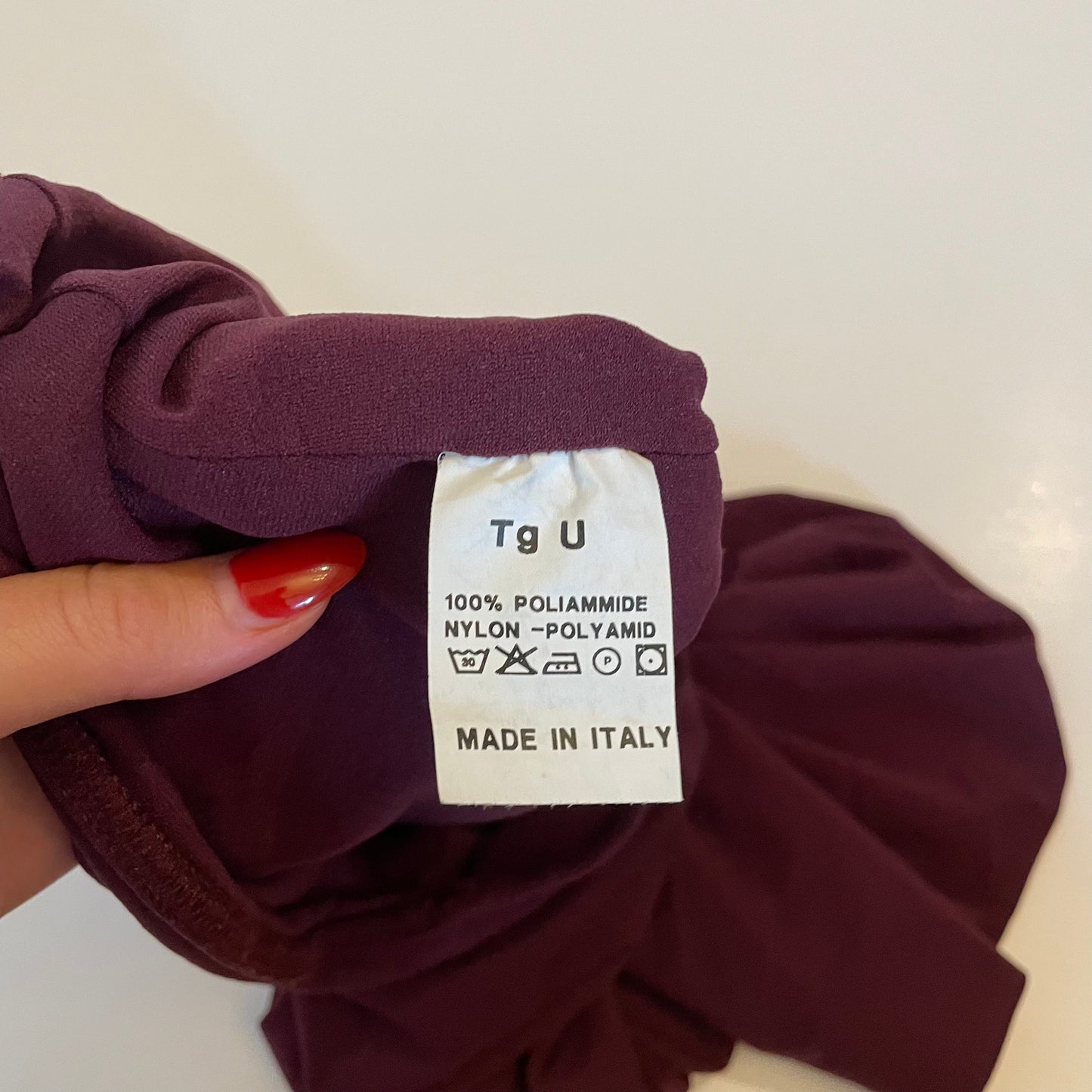 90s burgundy midi skirt