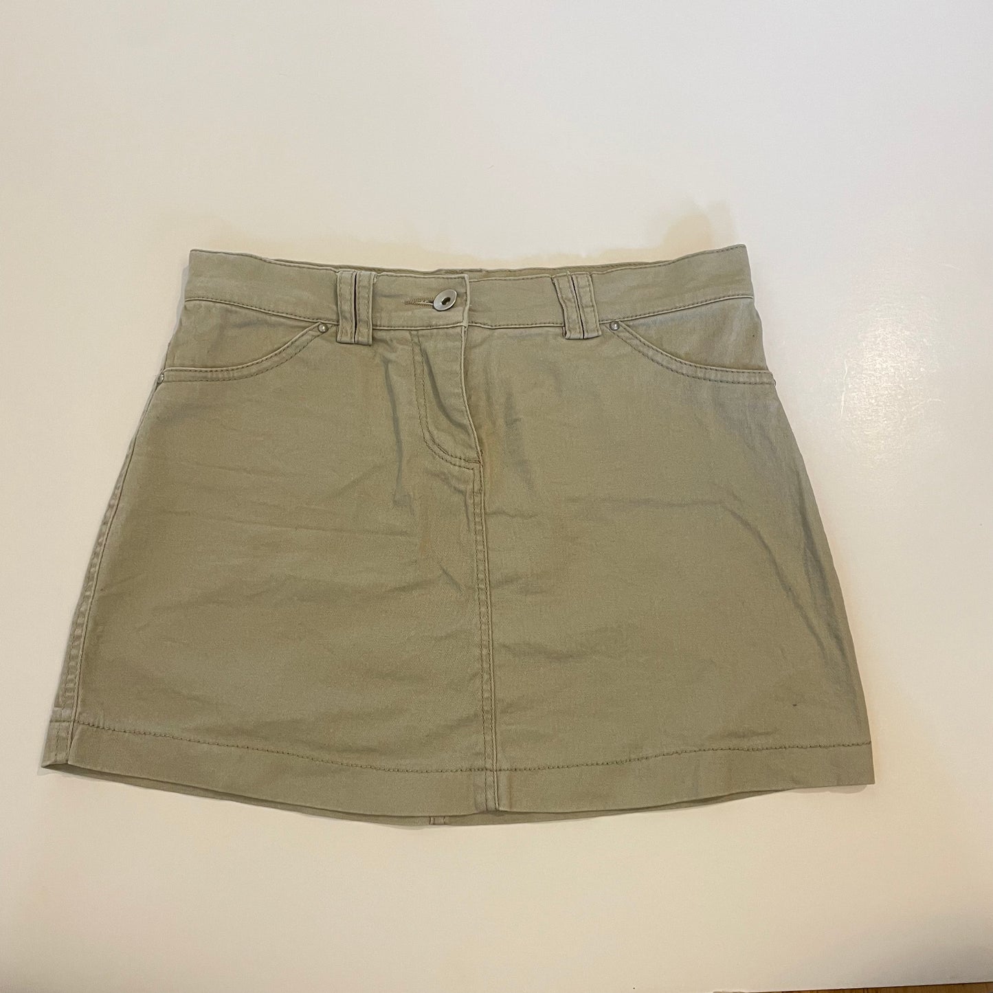 cargo style mini skirt