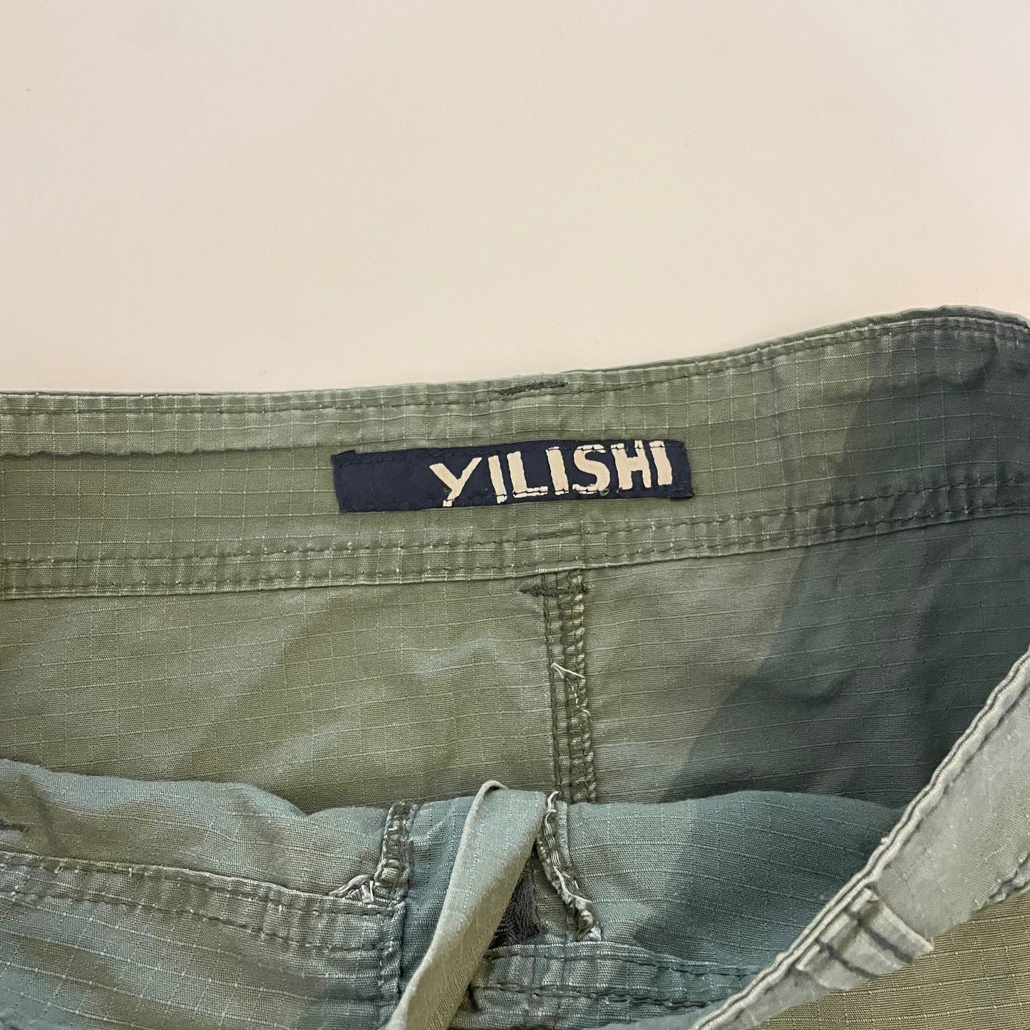 cargo mini skirt