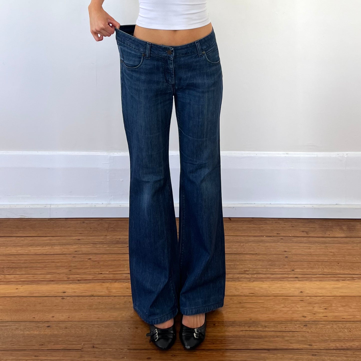 wide leg jeans
