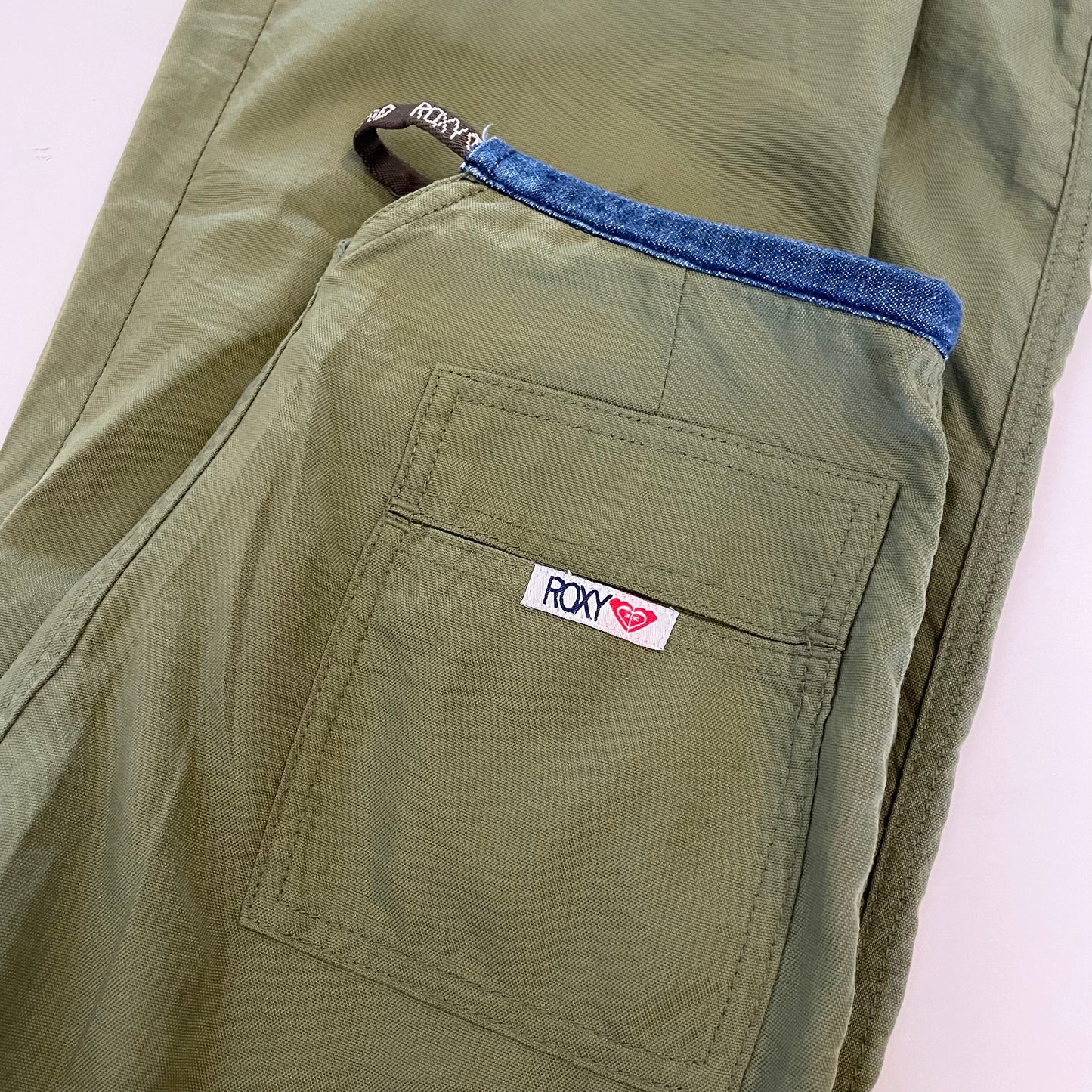 vintage green Roxy pants