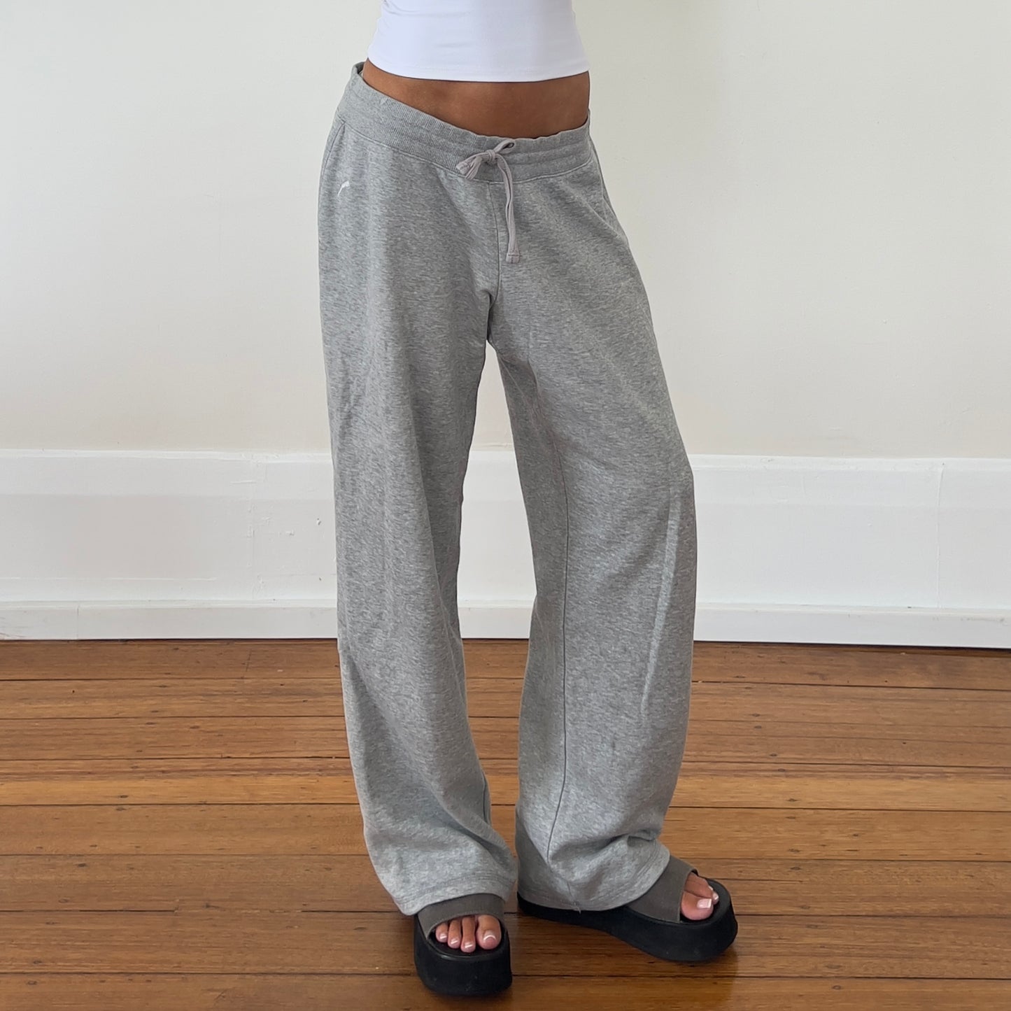 grey Puma sweatpants