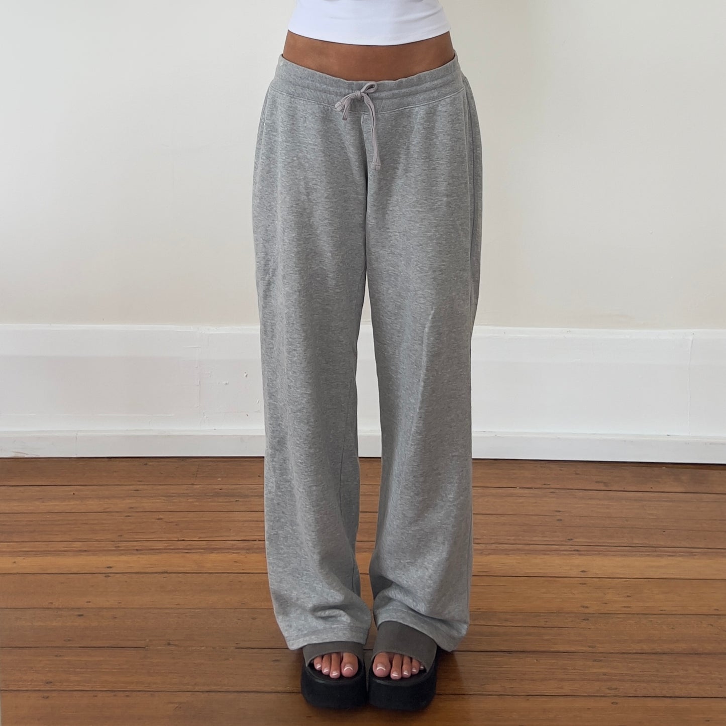 grey Puma sweatpants