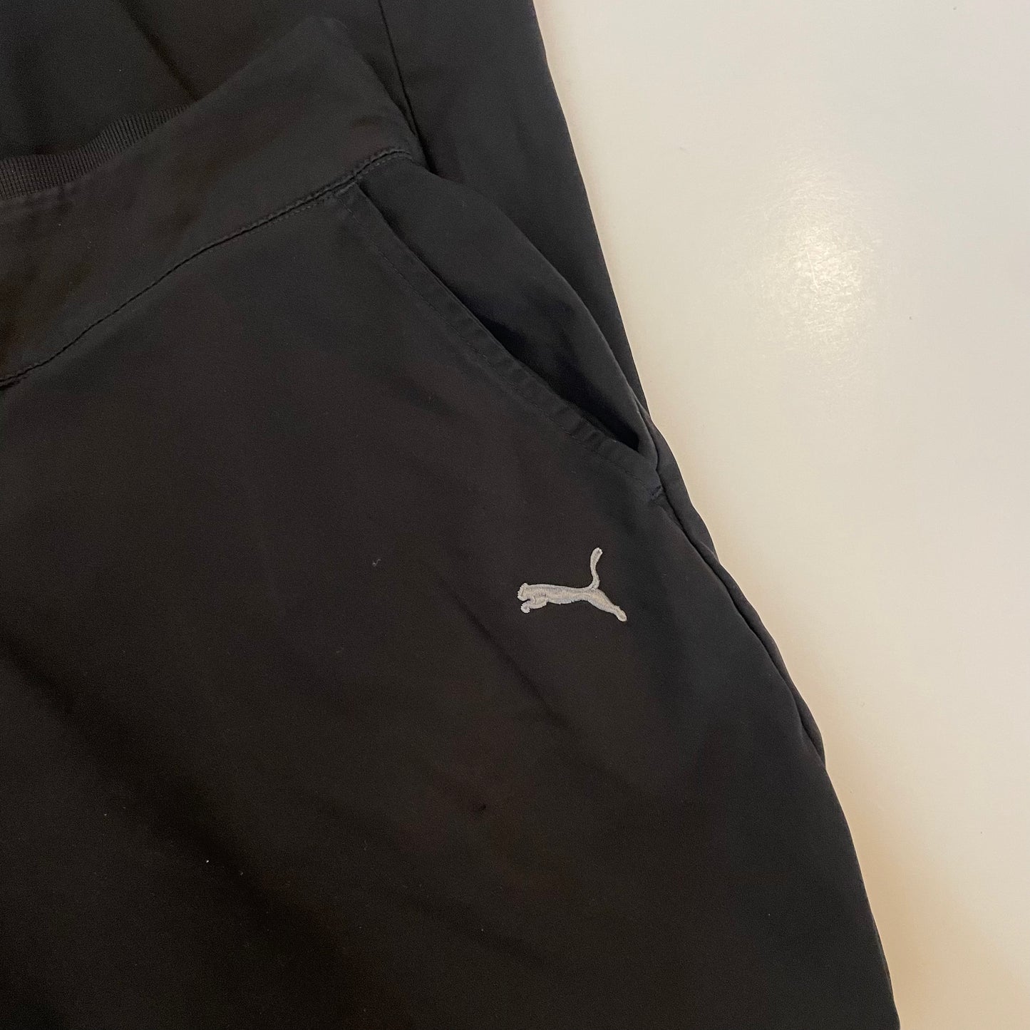 black Puma pants