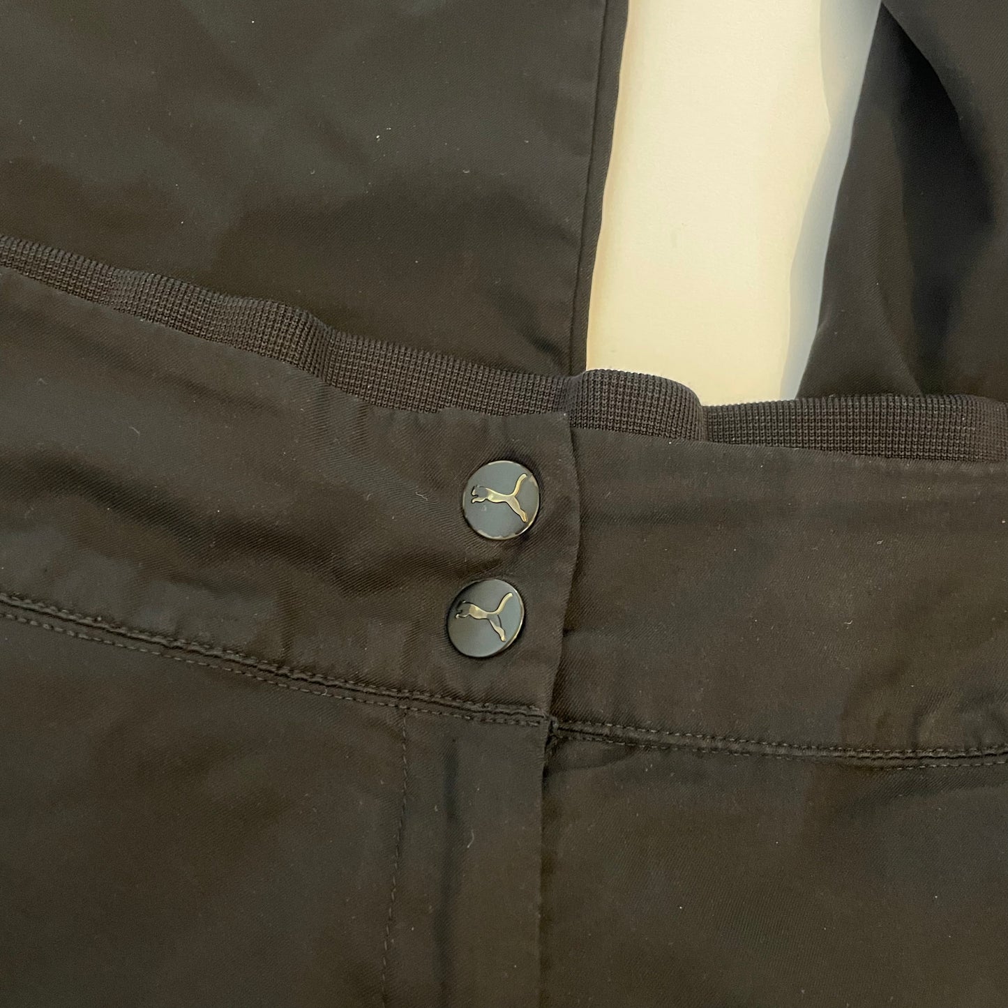 black Puma pants