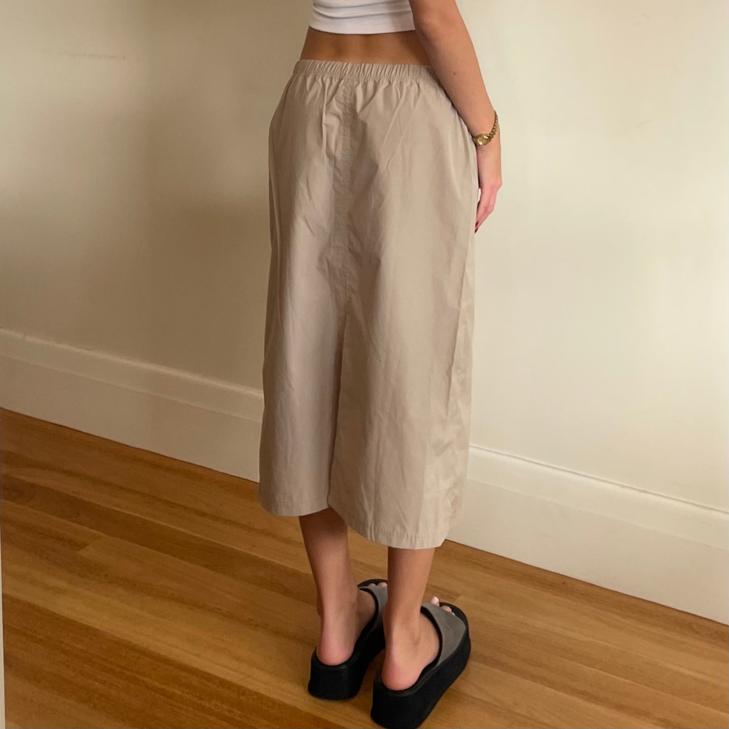 cargo midi skirt