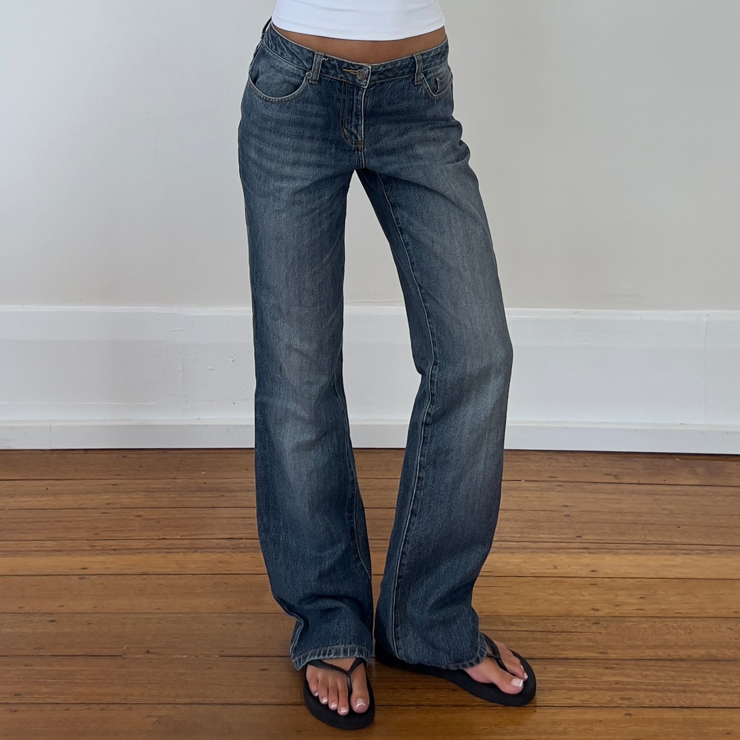 baggy denim jeans