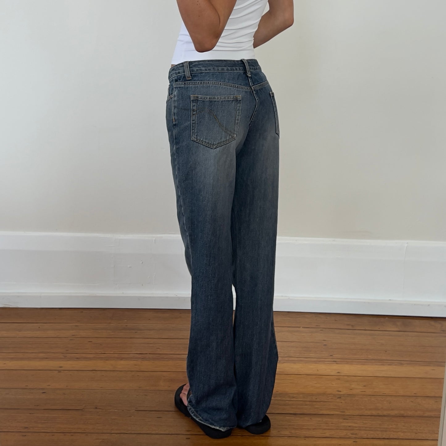 baggy denim jeans