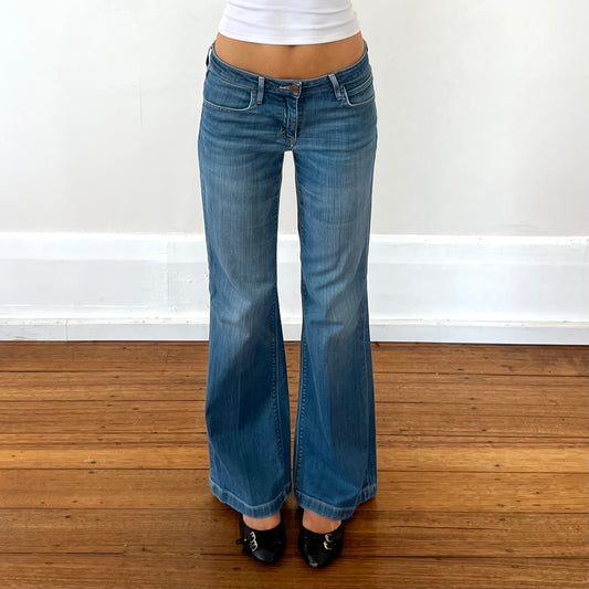 wide leg denim jeans