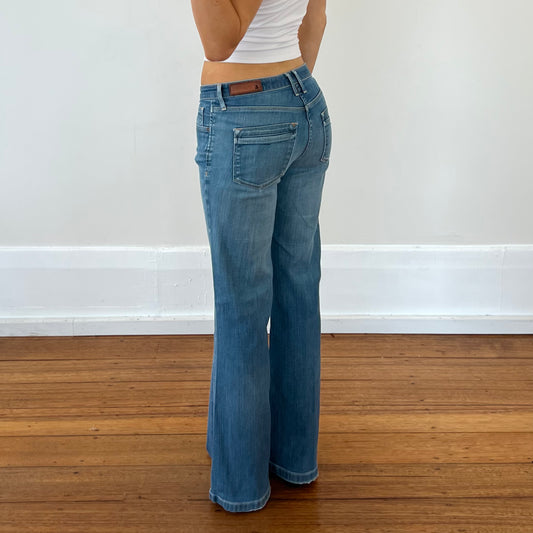 wide leg denim jeans