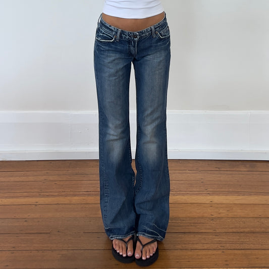 low rise Guess jeans