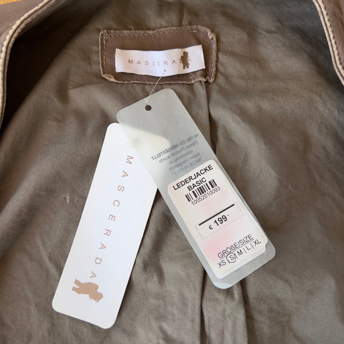 deadstock leather jacket