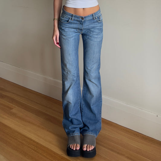 denim bootcut jeans