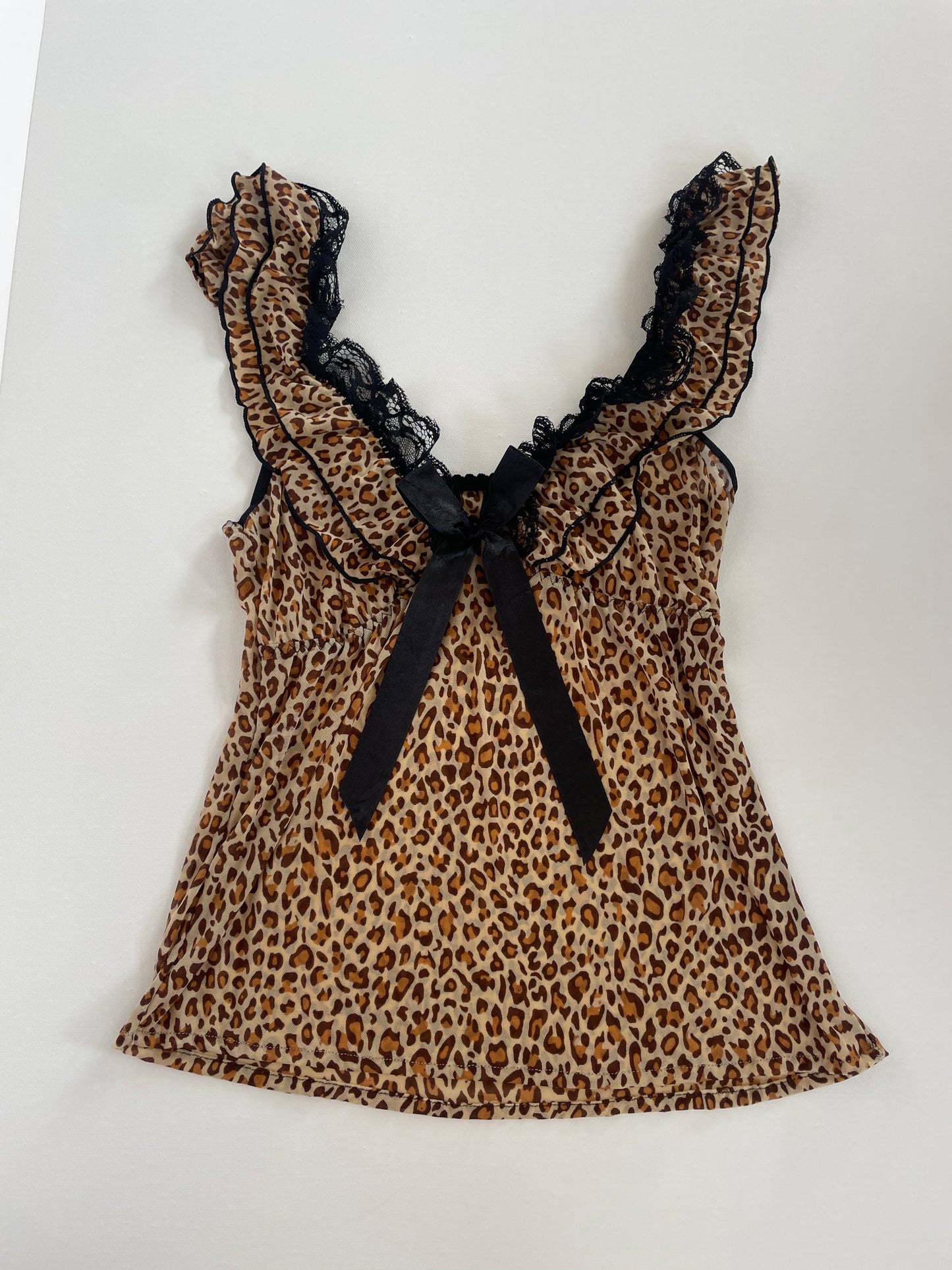 leopard print cami