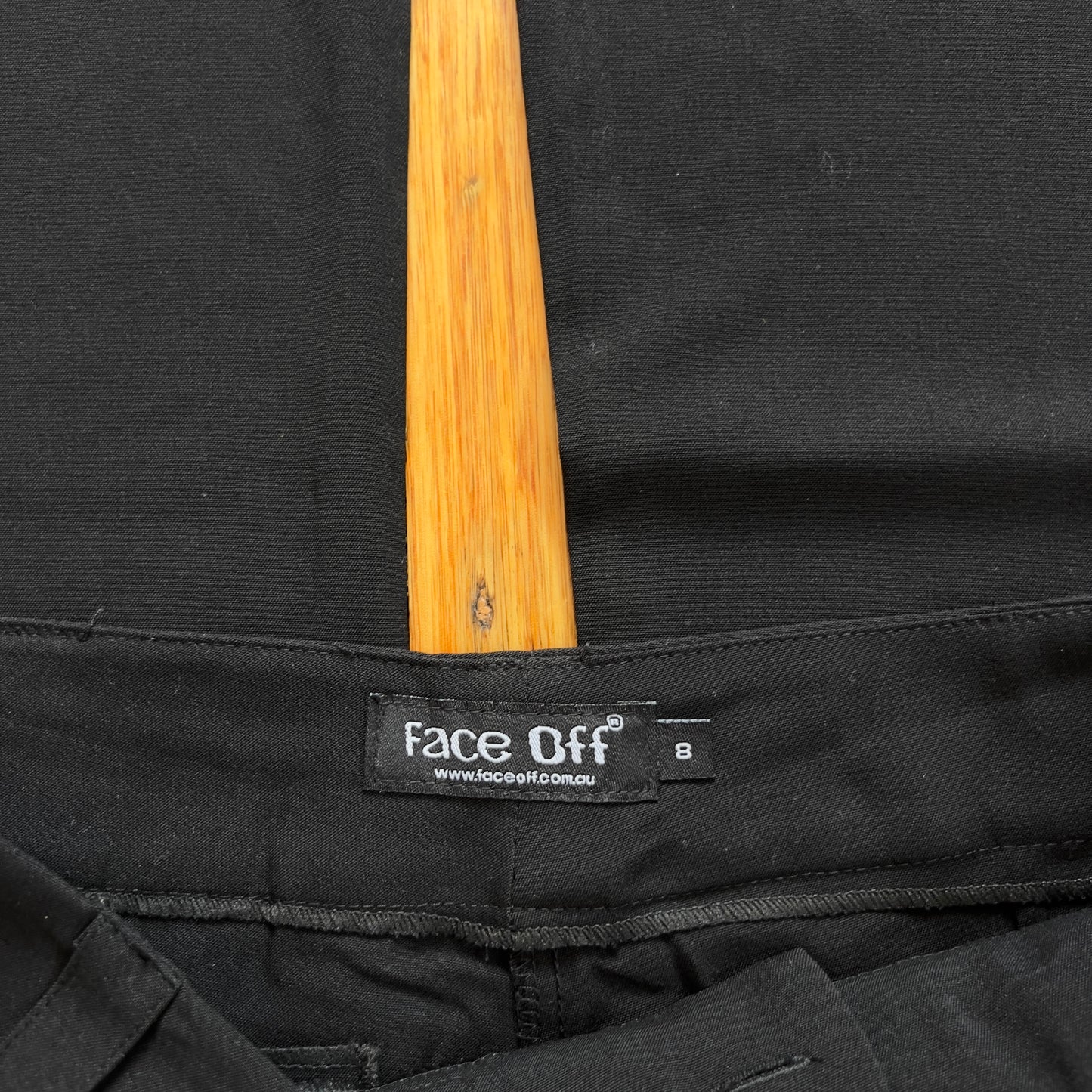 Face Off black trousers