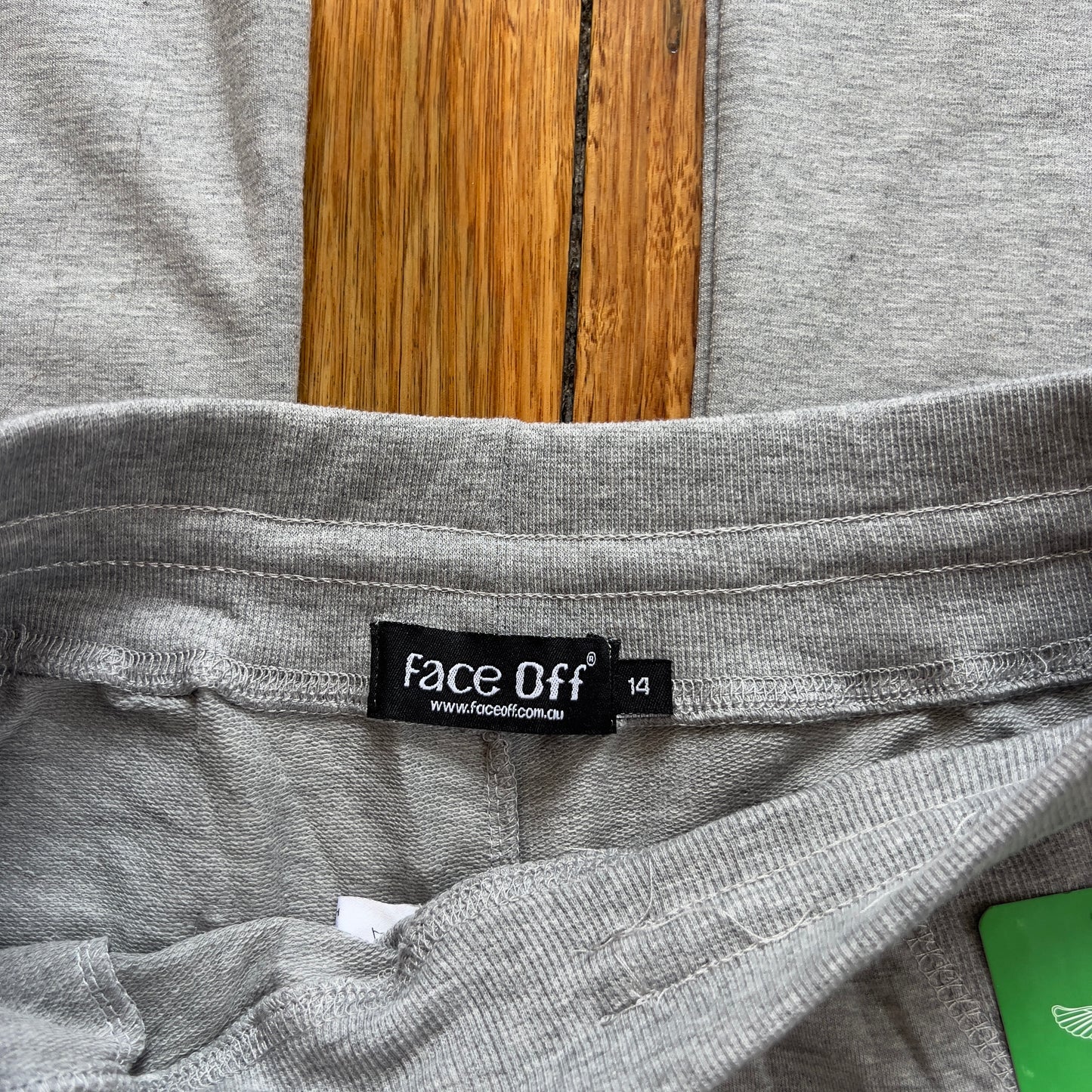 grey Face Off sweatpants