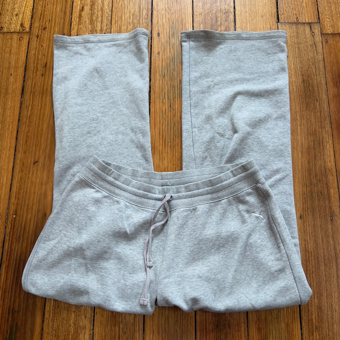 grey Puma sweatpants