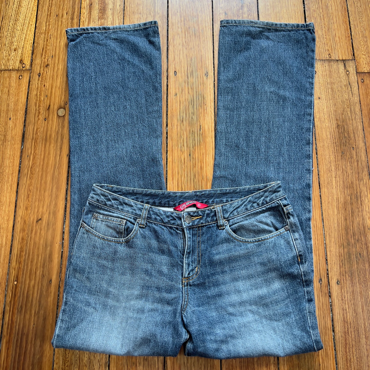 baggy denim jeans