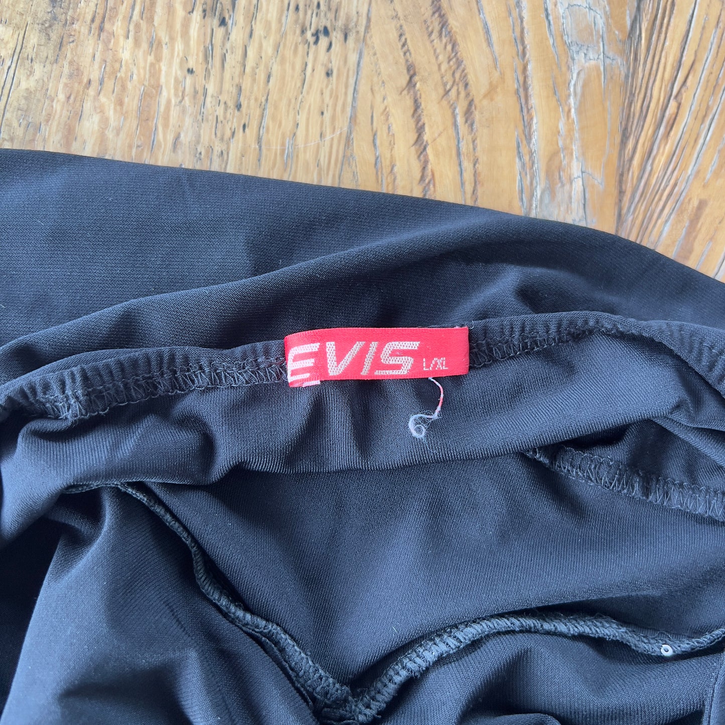 black frilly halter top/mini dress