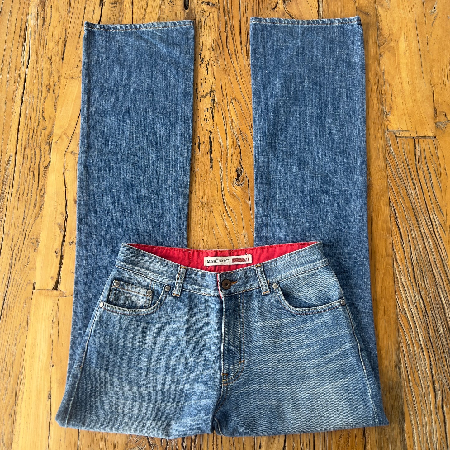 denim bootcut jeans