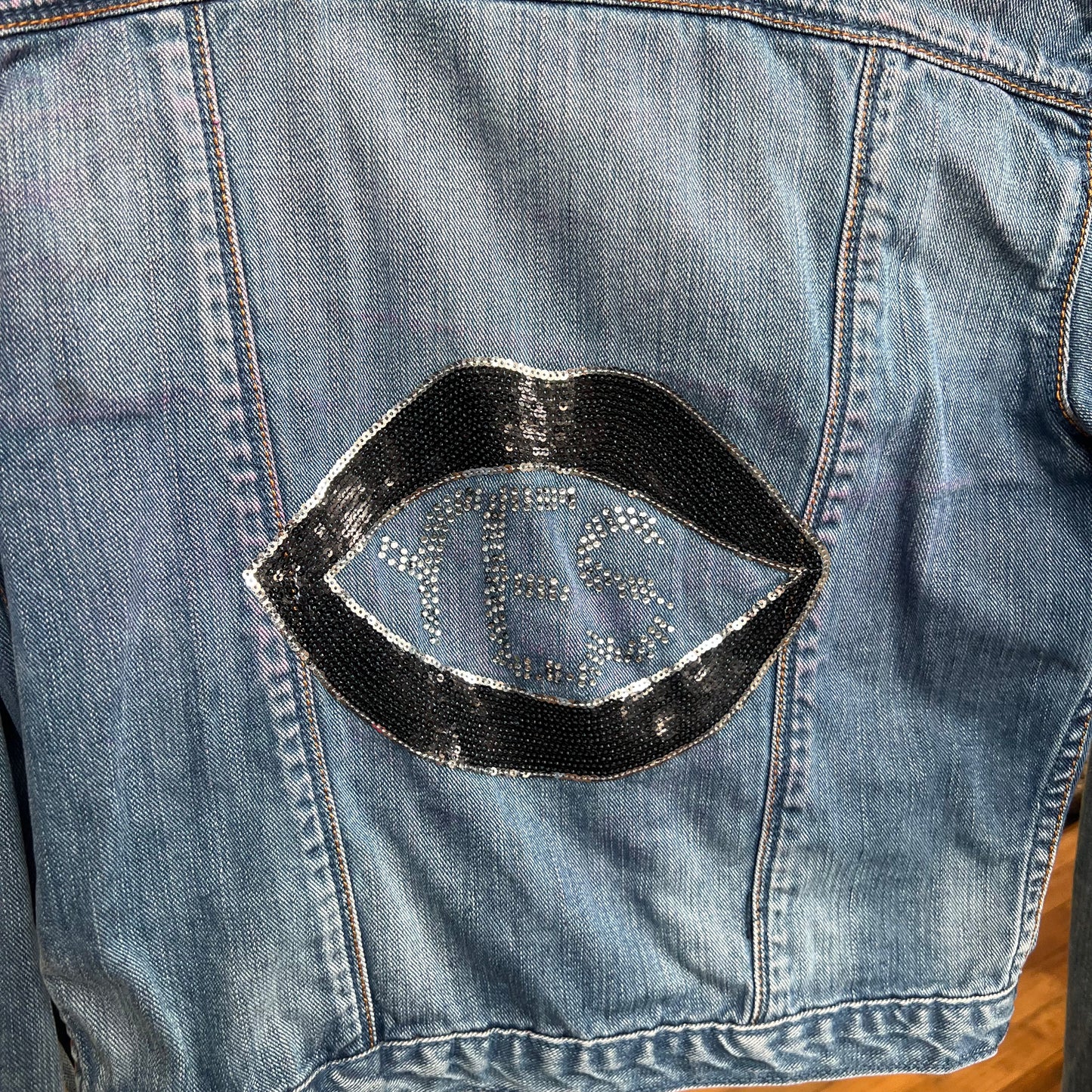 cropped denim jacket