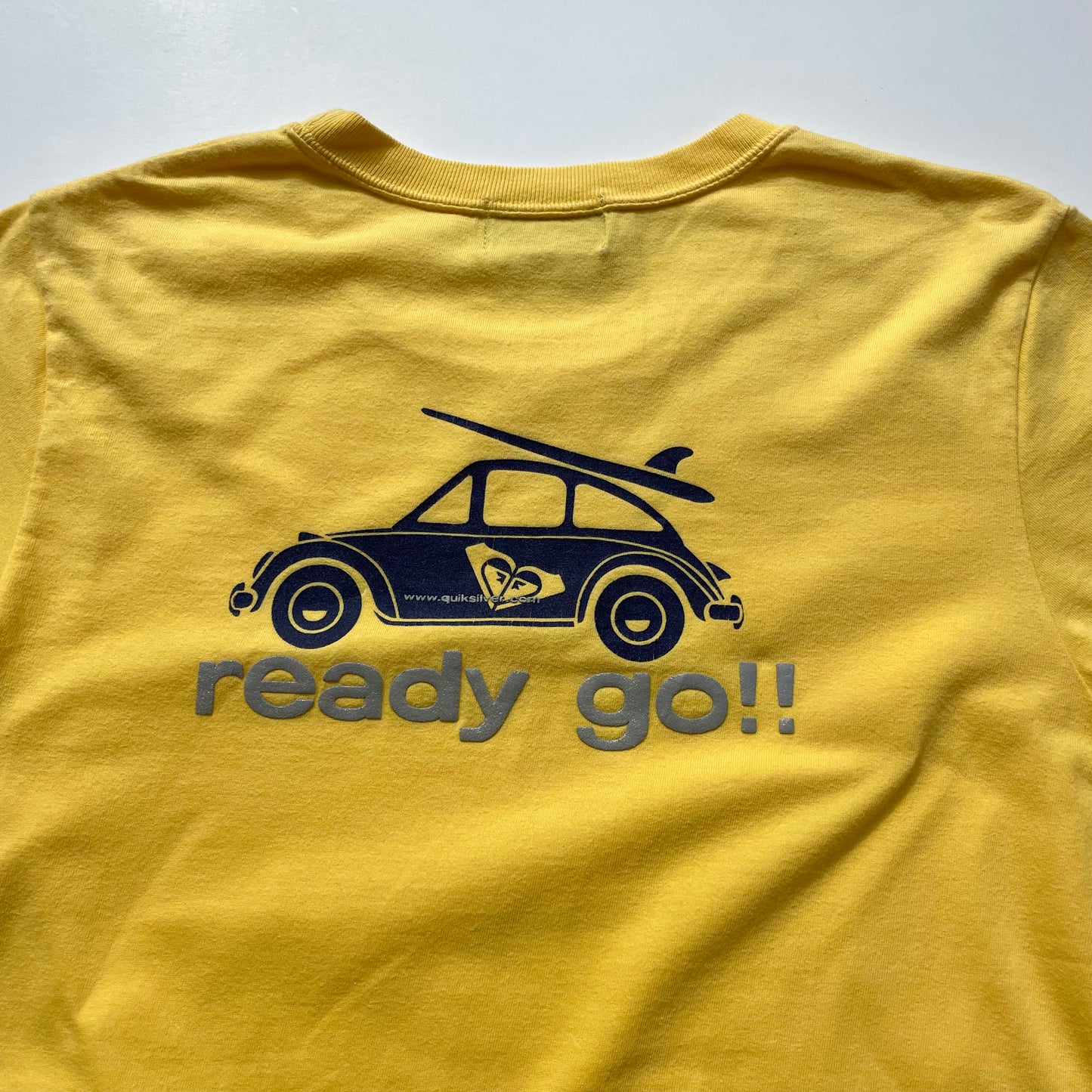 yellow Roxy tee