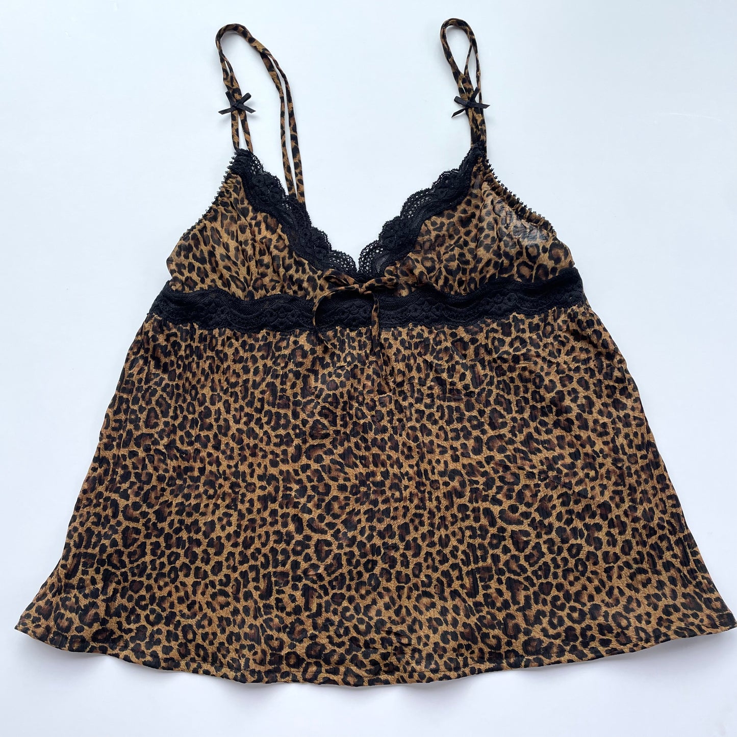 vintage leopard print cami