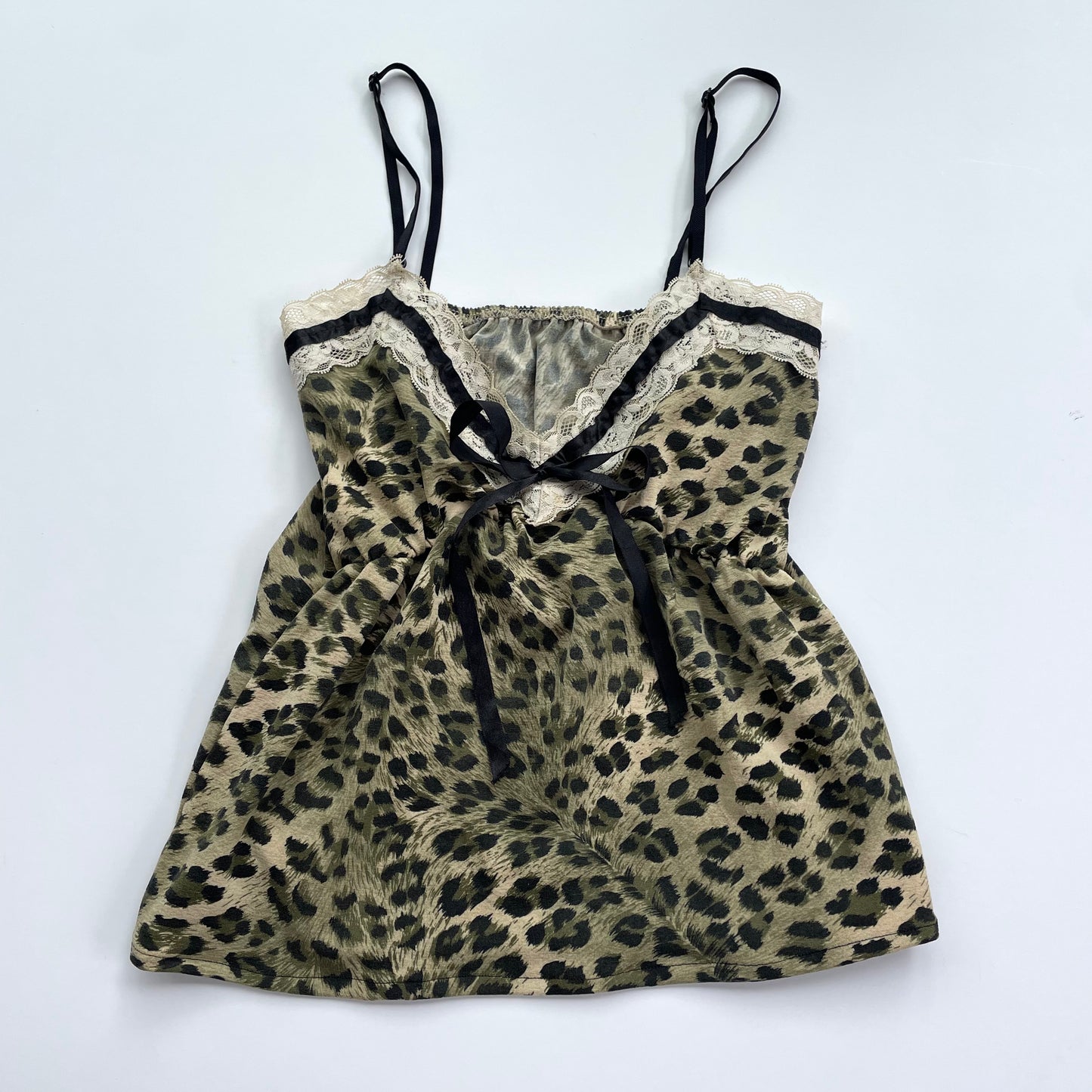 vintage leopard print cami