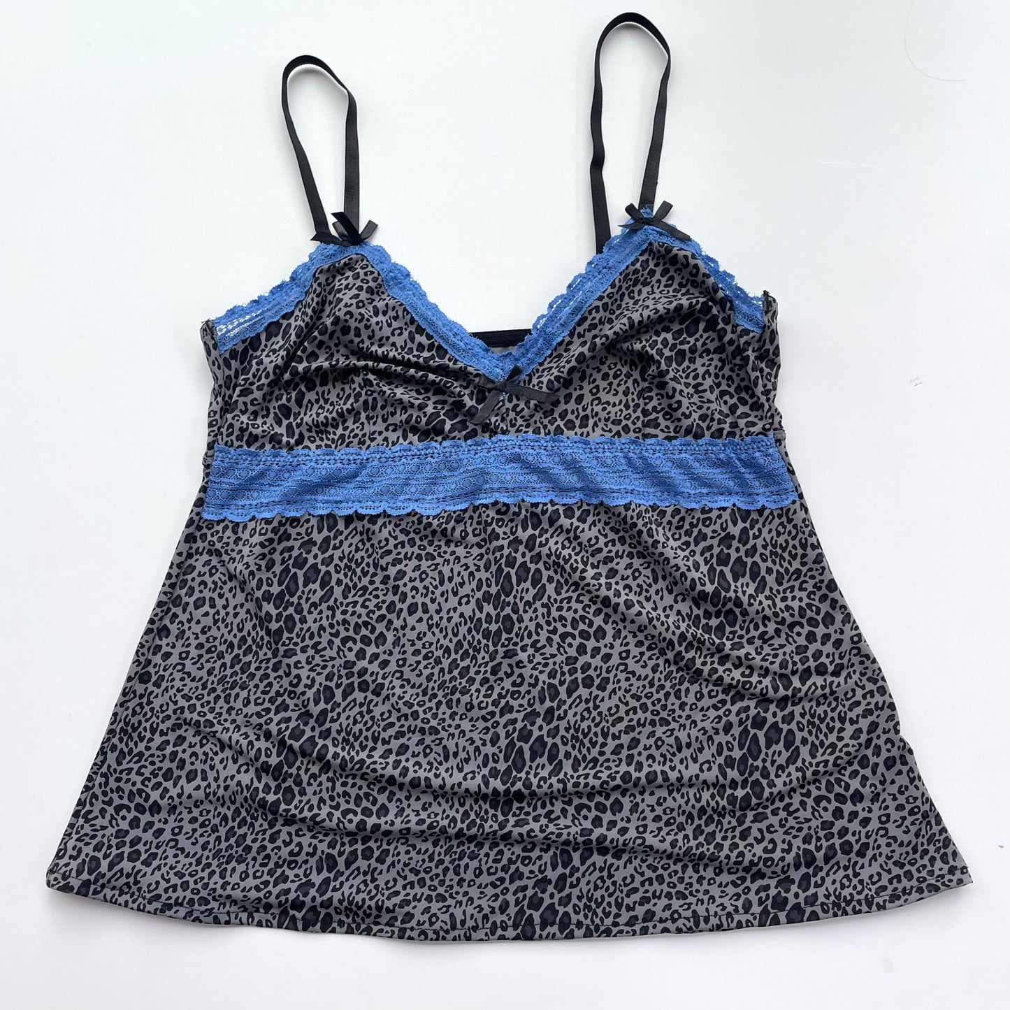 y2k cheetah print cami