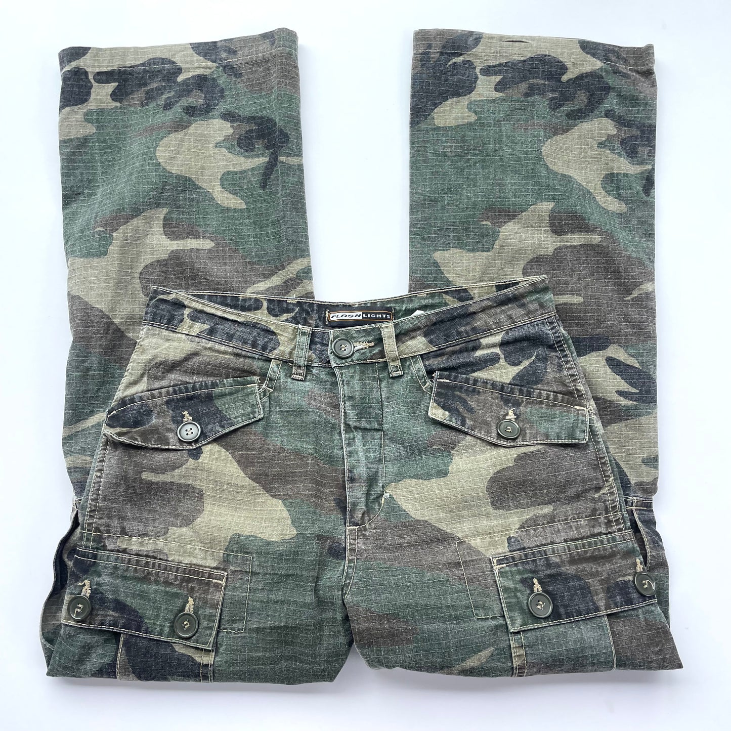 camo cargo pants