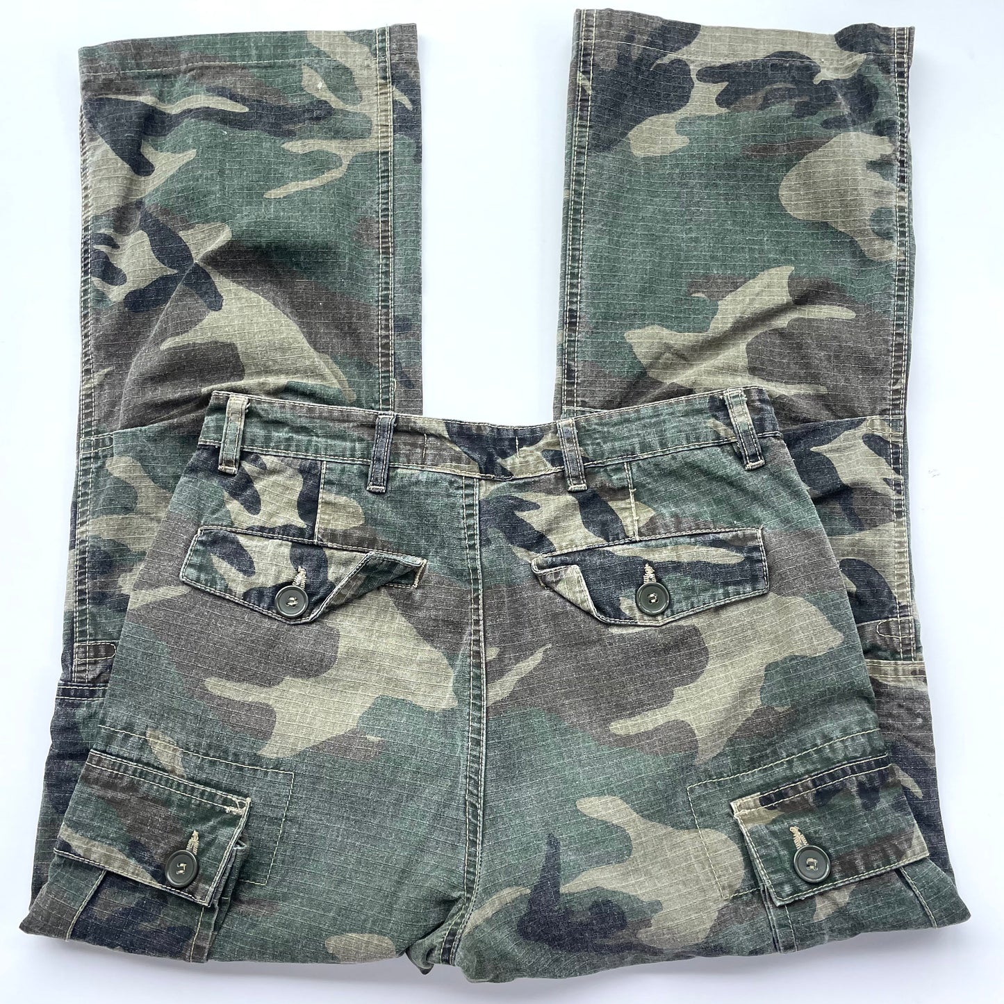 camo cargo pants