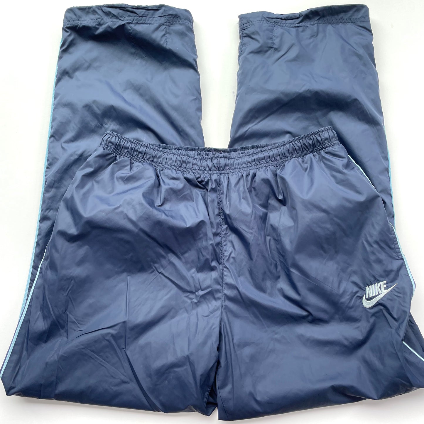 navy Nike spray pants