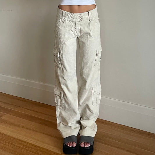 corduroy baggy cargo pants