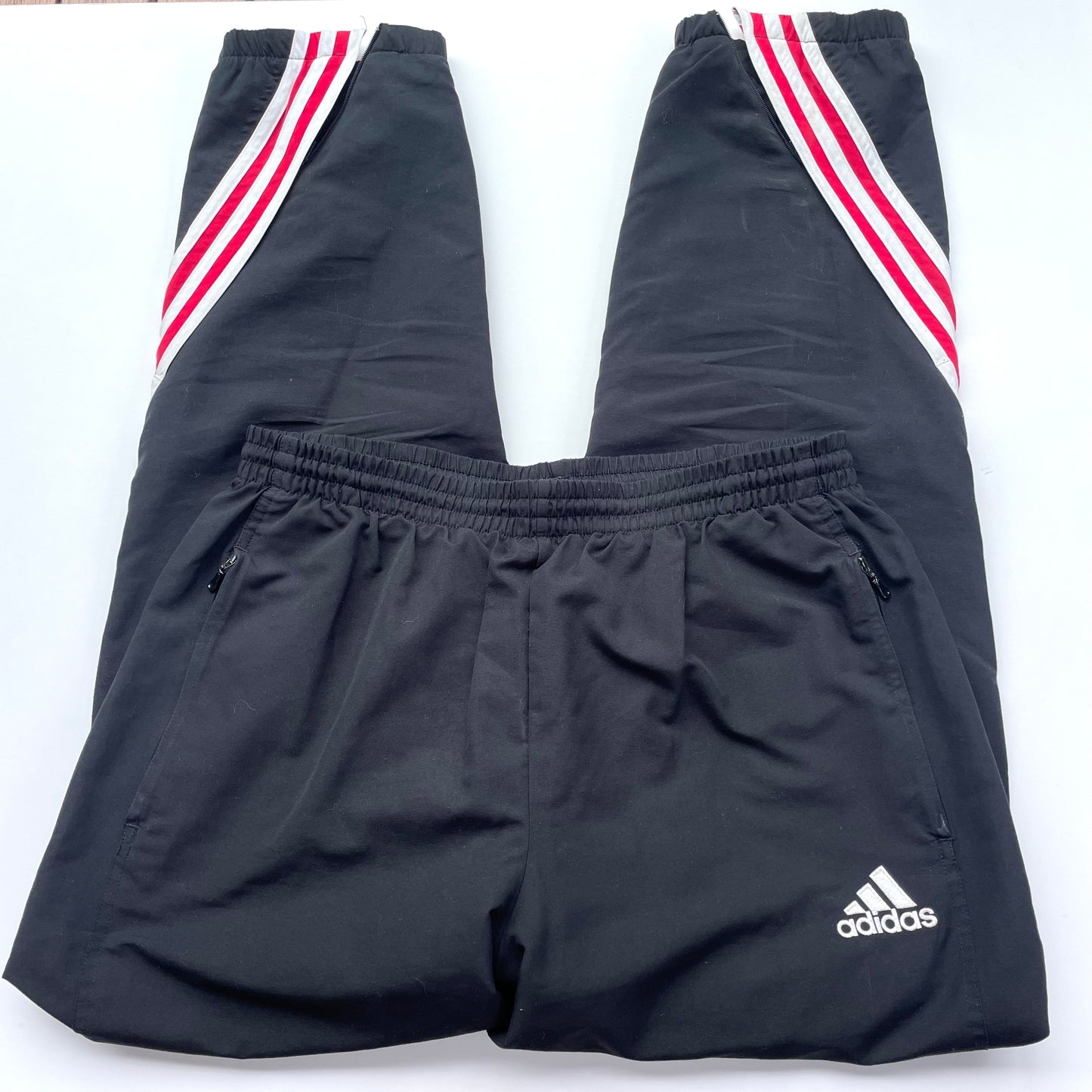 baggy Adidas track pants