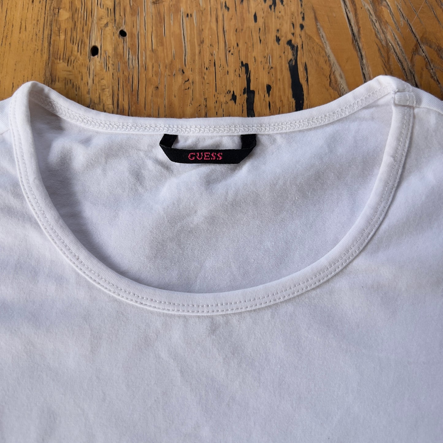 y2k sequin Guess baby tee