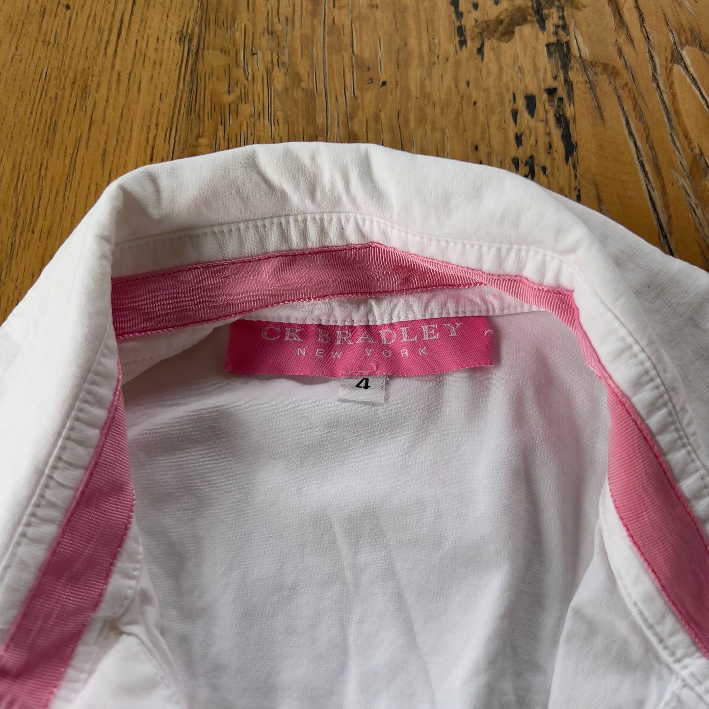 white button up shirt