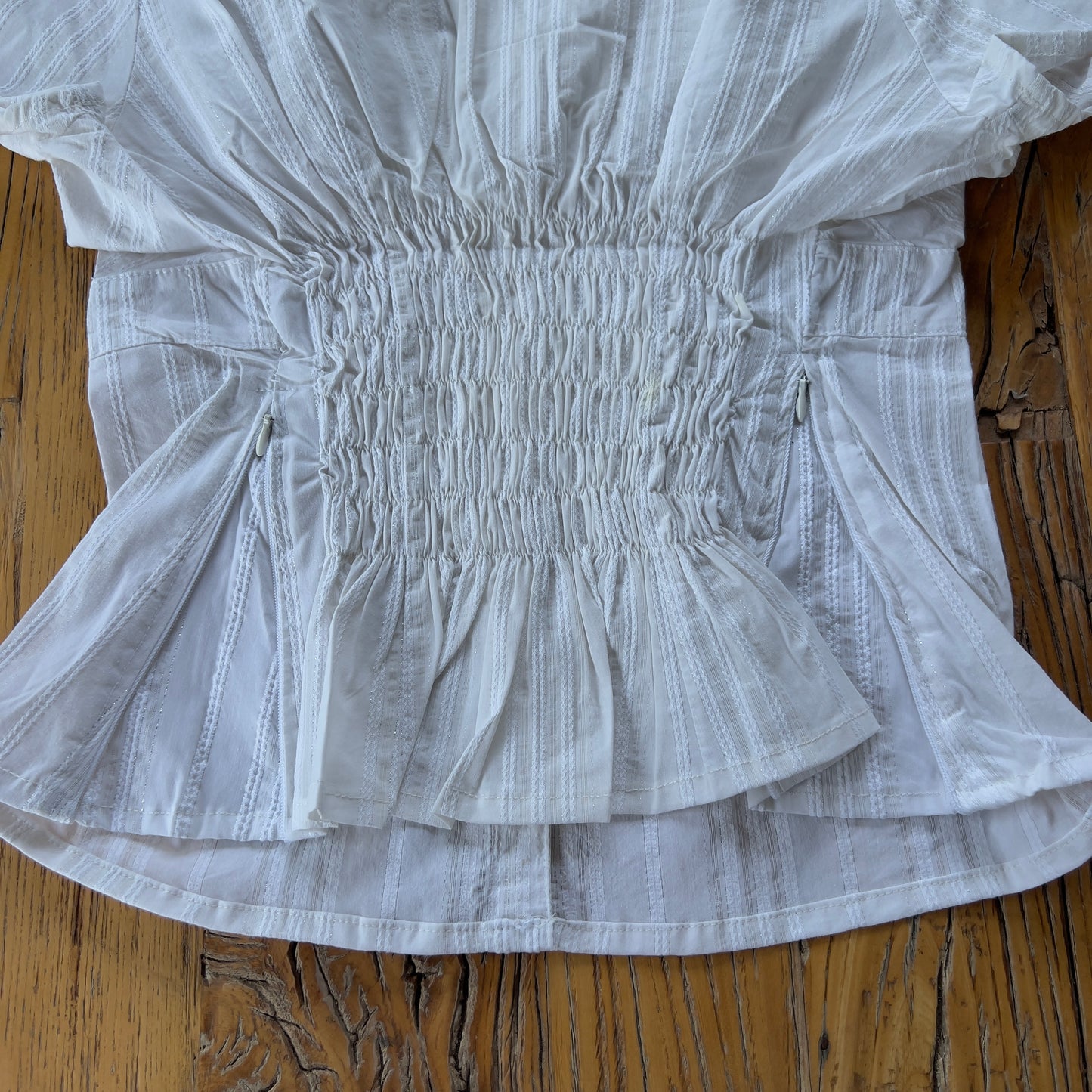 white button up shirt