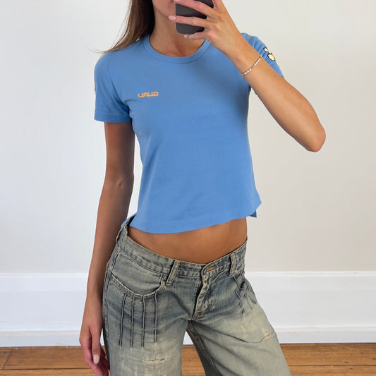 graphic blue tee
